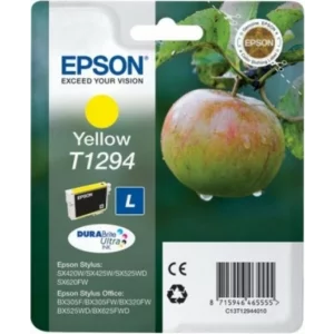 Cartus Cerneala Original Epson Yellow, T1294, pentru SX425W, , incl.TV 0.11 RON, &quot;C13T12944011&quot;