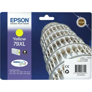 Cartus Cerneala Original Epson Yellow, T79044010, pentru Workforce Pro WP-5110|51490|5620|5690, , incl.TV 0.11 RON, &quot;C13T79044010&quot;