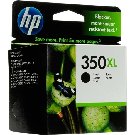 Cartus Cerneala Original HP Black, nr.350XL CB336EE