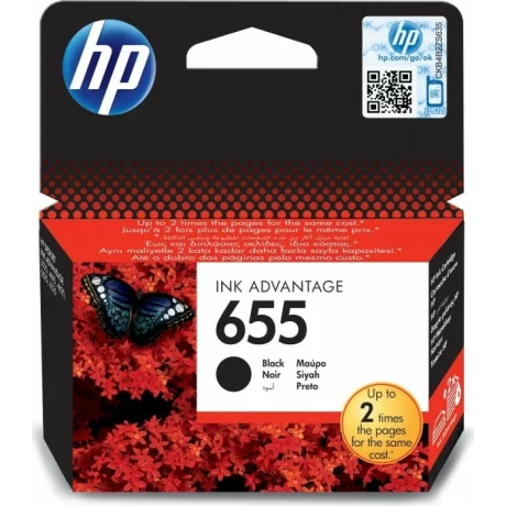 Cartus Cerneala Original HP Black, nr.655, CZ109AE