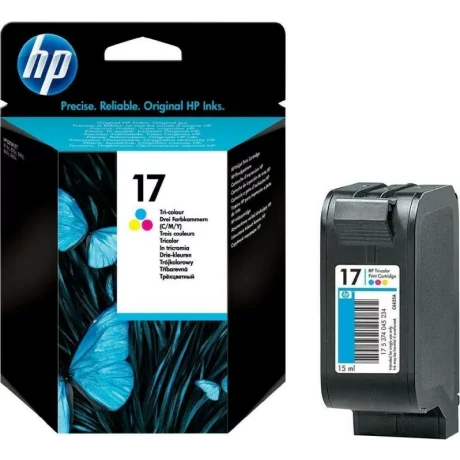 Cartus Cerneala Original HP Color, nr.17, pentru DJ840C|84x, , incl.TV 0.11 RON, &quot;C6625A&quot;