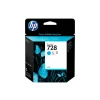 Cartus Cerneala Original HP Cyan, nr.728, pentru Designjet T730|Designjet T830, 40ml, incl.TV 0.11 RON, &quot;F9J63A&quot;