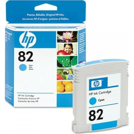 Cartus Cerneala Original HP Cyan, nr.82, pentru DesignJet 500|800, , incl.TV 0.11 RON, &quot;C4911A&quot;