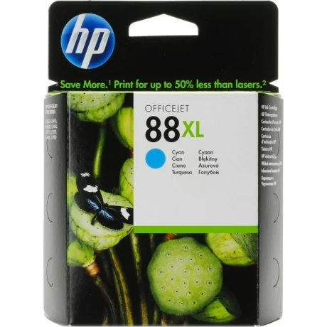 Cartus Cerneala Original HP Cyan, nr.88, pentru OfficeJet K5300|5400|550|L7xxx|Pro K5300|5400|550, , incl.TV 0.11RON, &quot;C9391AE&quot;