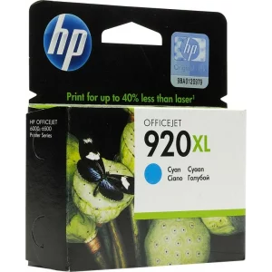 Cartus Cerneala Original HP Cyan, nr.920XL, CD972AE