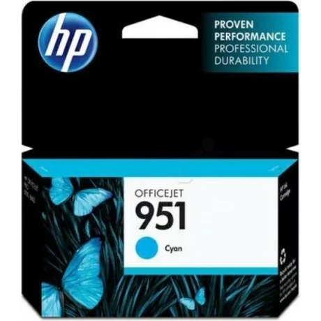 Cartus Cerneala Original HP Cyan, nr.951, pentru OfficeJet Pro 251|276|8100|8600, , incl.TV 0.11 RON, &quot;CN050AE&quot;