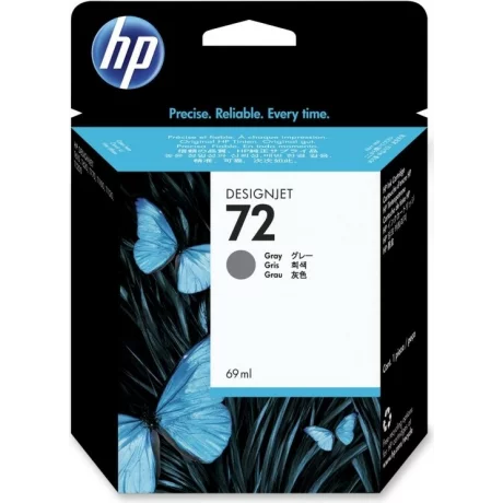 Cartus Cerneala Original HP Gray, nr.72, pentru DesignJet T1100|1120|1200|1300|2300|T610|620|770|790, , incl.TV 0.11RON, &quot;C9401A&quot;