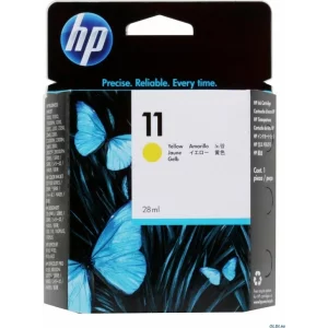 Cartus Cerneala Original HP Yellow, nr.11, pentru DesignJet 500|600|CP1700|2xxx, , incl.TV 0.11 RON, &quot;C4838A&quot;