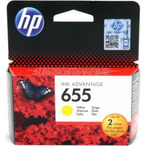 Cartus Cerneala Original HP Yellow, nr.655,  CZ112AE