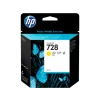 Cartus Cerneala Original HP Yellow, nr.728, pentru DesignjJet T730|T830, , incl.TV 0.11 RON, &quot;F9J61A&quot;