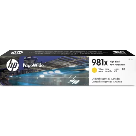 Cartus Cerneala Original HP Yellow, nr.981XL L0R11A