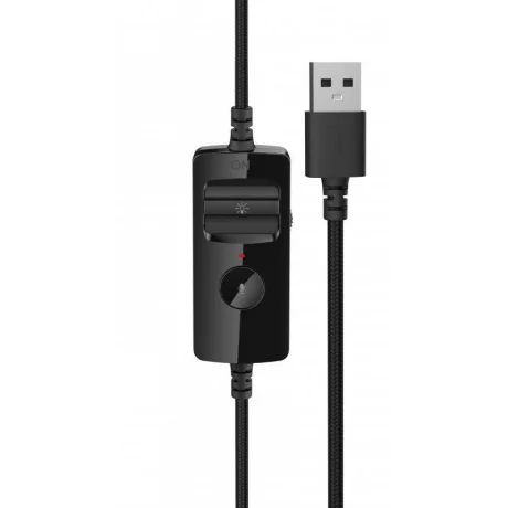CASTI Edifier, cu fir, gaming, conectare prin USB 2.0, negru, G4-TE-BK