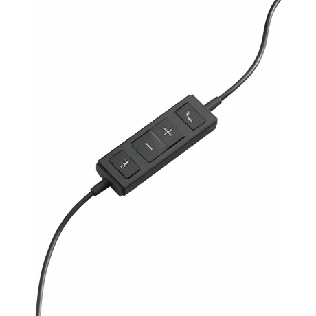 CASTI Logitech, &quot;H570e&quot;, cu fir, standard, utilizare multimedia, call center, microfon pe brat, conectare prin USB 2.0, negru, &quot;981-000575&quot;, (include TV 0.75 lei)