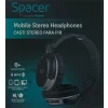 CASTI  Spacer, wireless, standard, Bluetooth 4.0, negru, SP-BH-03