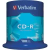 CD-R VERBATIM  700MB, 80min, viteza 52x, 100 buc, spindle, &quot;43411&quot;