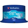 CD-R VERBATIM  700MB, 80min, viteza 52x,  50 buc, spindle, &quot;AZO Crystal &quot; &quot;43343&quot;