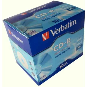 CD-R VERBATIM  800MB, 90min, viteza 40x,  carcasa, 43428