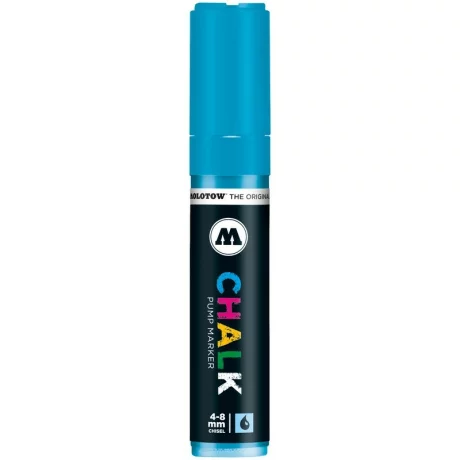 Marker Molotow CHALK Marker 4-8mm neon blue