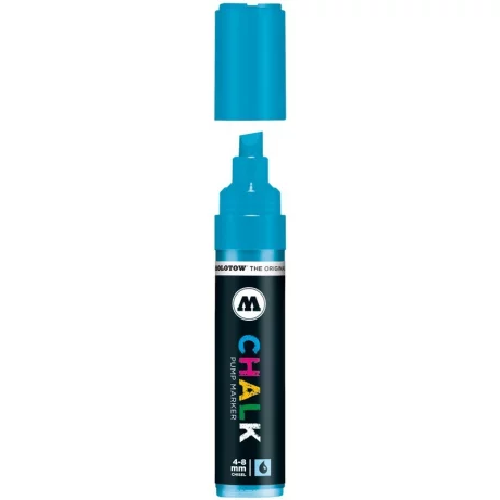Marker Molotow CHALK Marker 4-8mm neon blue