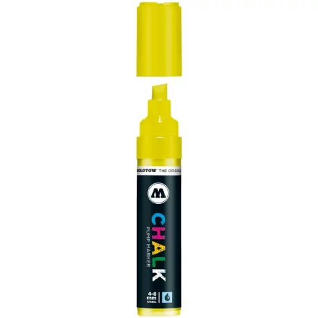 Marker Molotow CHALK Marker 4-8mm neon yellow