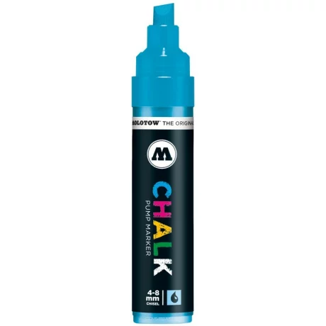 Marker Molotow CHALK Marker 4-8mm neon blue