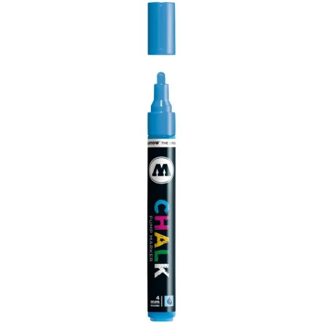 Marker Molotow CHALK Marker 4 mm neon blue