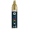 Marker Molotow CHALK &quot;metallic&quot; 4-8mm metallic gold 002