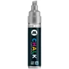 Marker Molotow CHALK Marker „metallic” 4-8mm metallic silver 001