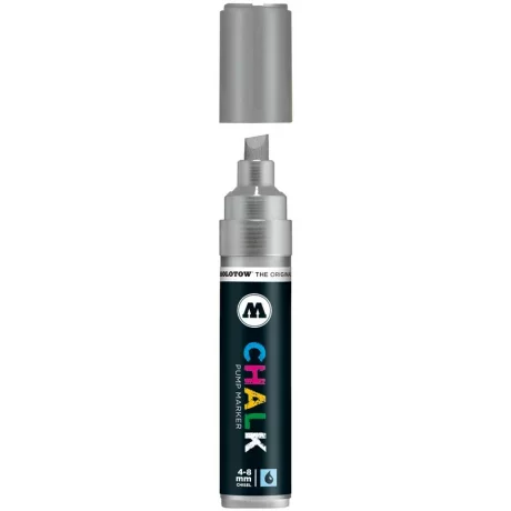 Marker Molotow CHALK Marker „metallic” 4-8mm metallic silver 001