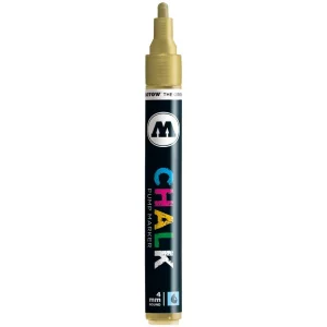 Marker Molotow CHALK Marker „metallic”  4 mm metallic gold 002