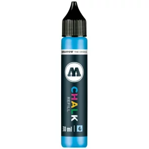 Rezerva Marker Molotow CHALK Refill 30 ml neon blue