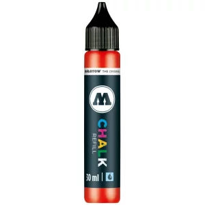 Rezerva Marker Molotow CHALK Refill 30 ml red 003