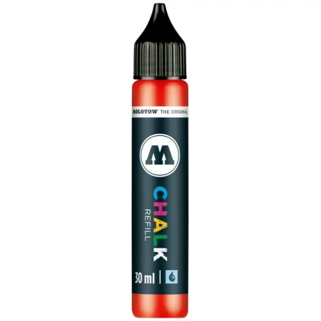 Rezerva Marker Molotow CHALK Refill 30 ml red 003