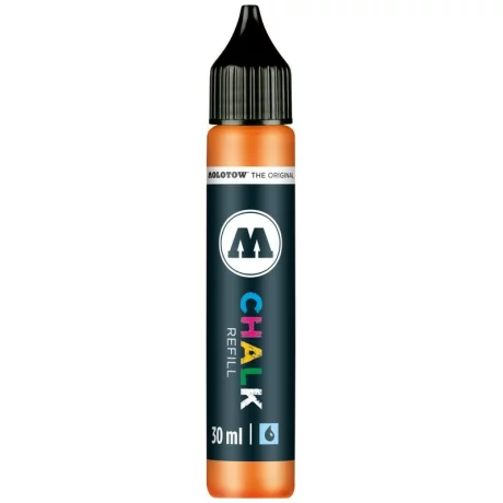 Rezerva Marker Molotow CHALK Refill 30 ml neon orange