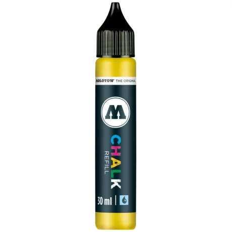 Rezerva Marker Molotow CHALK Refill 30 ml neon yellow
