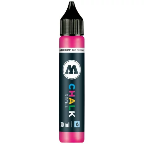 Rezerva Marker Molotow CHALK Refill 30 ml neon pink