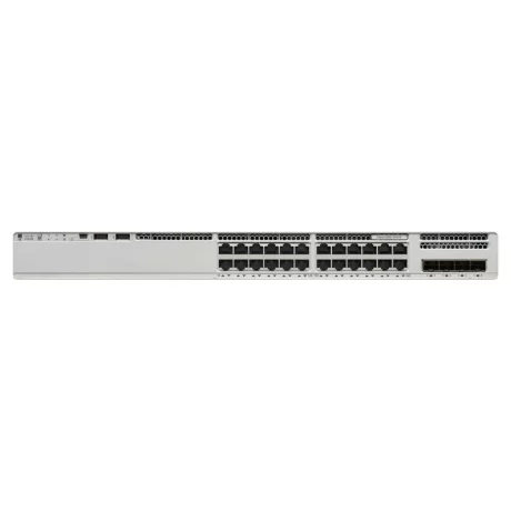 SWITCH PoE CISCO, &quot;Catalyst 9200L-24P&quot;port Gigabit x 24, managed, rackabil, carcasa metalica, &quot;C9200L-24P-4G-E&quot;