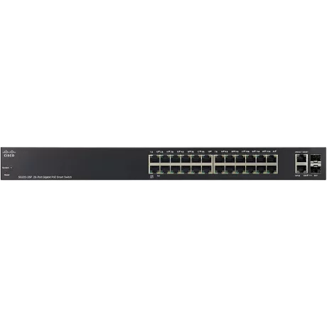 SWITCH PoE CISCO, &quot;SG220-26P&quot;port Gigabit x 26, SFP SFP x 2, managed, rackabil, carcasa metalica, &quot;SG220-26P-K9-EU&quot;