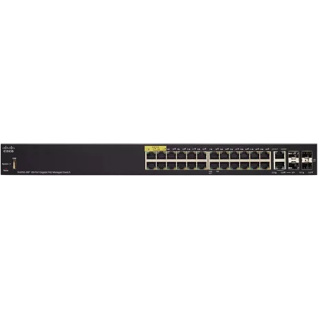 SWITCH PoE CISCO, &quot;SG350-28P&quot;port Gigabit x 24, SFP SFP x 2, managed, rackabil, carcasa metalica, &quot;SG350-28P-K9-EU&quot;