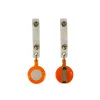 Clip din plastic cu fir retractabil pentru portecuson