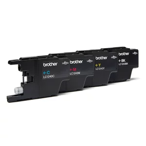 Combo-Pack Original Brother CMY, LC1240, pentru DCP-J525W|J725|J925|MFC-J430|J625|J5910|J6510|J6910, , incl.TV 0.11 RON, &quot;LC1240RBWBP&quot;