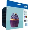 Combo-Pack  Original Brother CMYK, LC123VALBP, pentru DCP-J4110| MFC-J4410|J4510|J4610|J4710|J6520|J6920, 4x600, incl.TV 0.11 RON, &quot;LC123VALBP&quot;