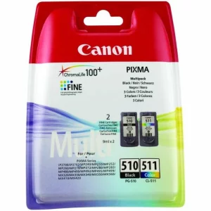 Combo-Pack  Original Canon Black/Color, PG-510/CL-511, BS2970B010AA