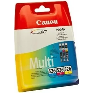 Combo-Pack  Original Canon CMY, CLI-526MULTI,  BS4541B006AA