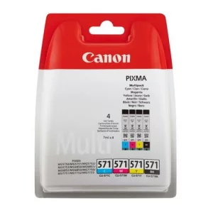 Combo-Pack  Original Canon CMYK, CLI-571,  BS0386C005AA