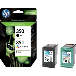 Combo-Pack Original HP Black/Color, nr.350+nr.351, pentru Officejet J5780, , incl.TV 0.11 RON, &quot;SD412EE&quot;