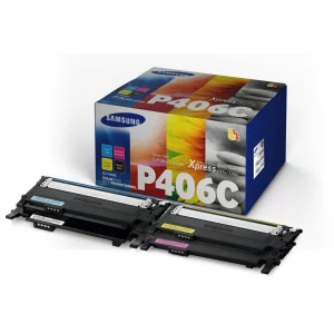 Combo-Pack Original Samsung CMYK, P406C, pentru CLP-360|365|SL-C410|CLX-3300|3305|C460, 1.5K, incl.TV 0.8 RON, &quot;SU375A&quot;