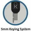 CONECTOR securitate KENSINGTON pt. PC, cheie unica, previne furtul componentelor din calculator, tehnologie Hidden Pin, se livreaza 2 chei per achizitie, &quot;MicroSaver 2.0&quot; &quot;K64430S&quot;