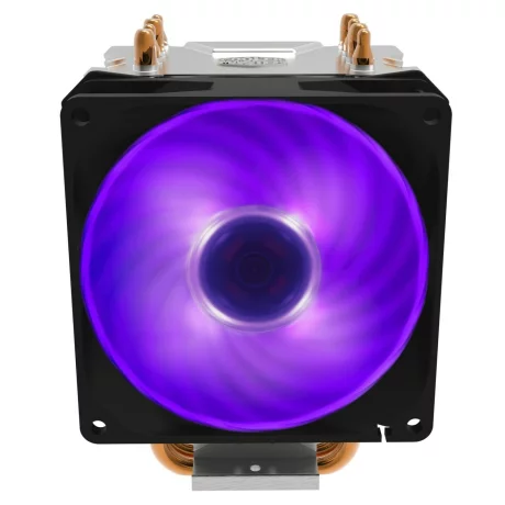 COOLER COOLER MASTER, skt. universal, racire cu aer, vent. 92 mm, 2000 rpm, LED RGB ,&quot;RR-H410-20PC-R1&quot;