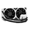 COOLER  DEEPCOOL, skt. universal, racire cu lichid, vent. 120 mm x 2, 1800 rpm, LED RGB ,&quot;CAPTAIN 240 EX RGB WHITE&quot;